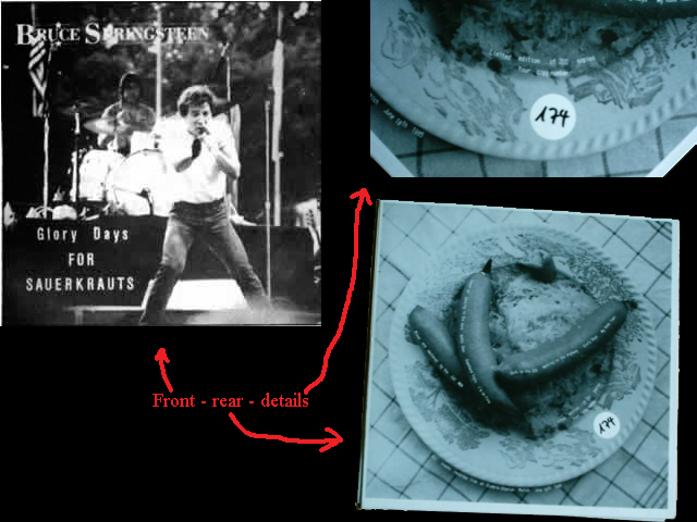 Bruce Springsteen - GLORY DAYS FOR SAUERKRAUTS